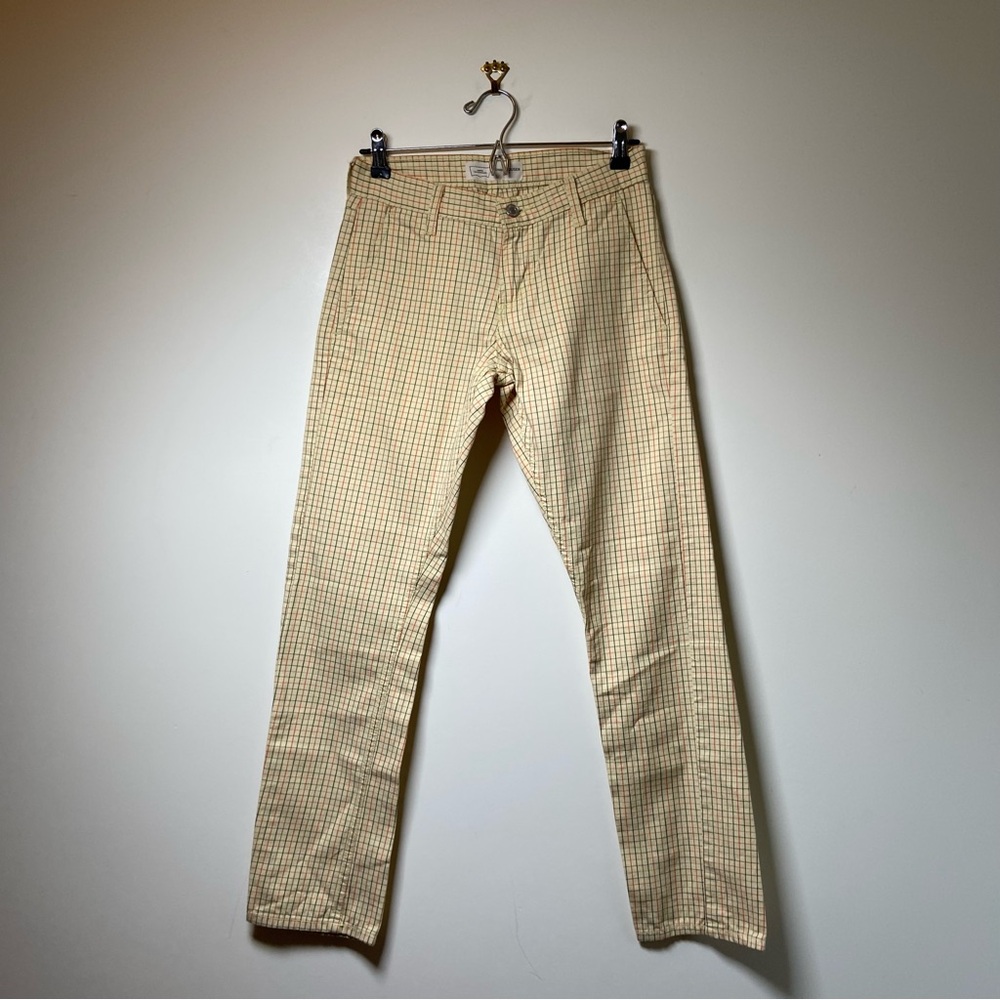 Levi's Re-Issued 511 Skinny Plaid Trousers